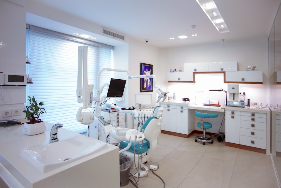 Sterilised dental instruments laid out for a procedure